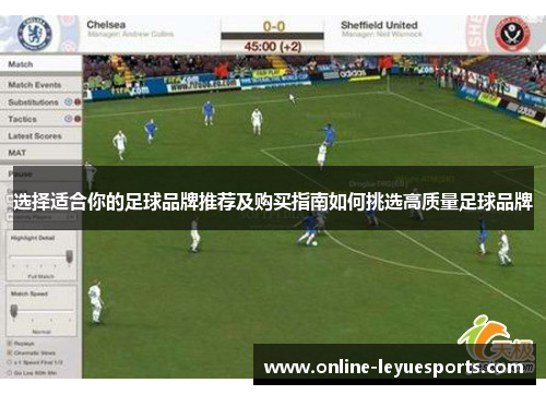 选择适合你的足球品牌推荐及购买指南如何挑选高质量足球品牌